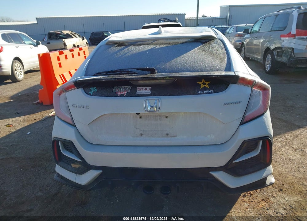 2021 HONDA CIVIC SPORT VIN: SHHFK7H49MU220036
