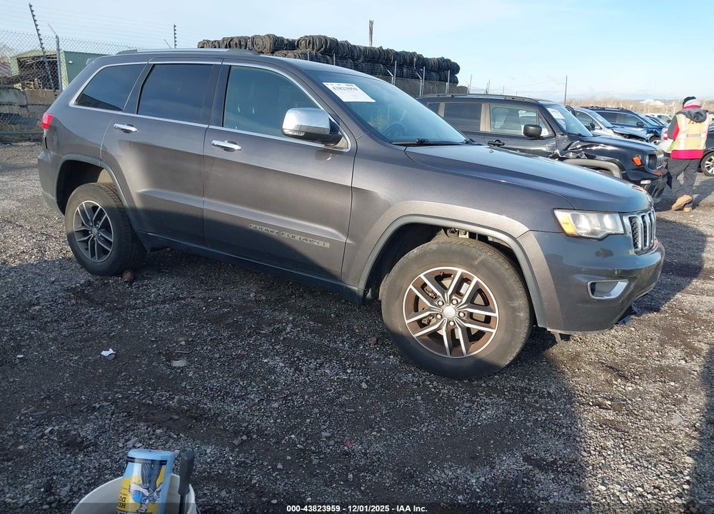2017 JEEP GRAND CHEROKEE LIMITED 4X4 VIN: 1C4RJFBGXHC890342
