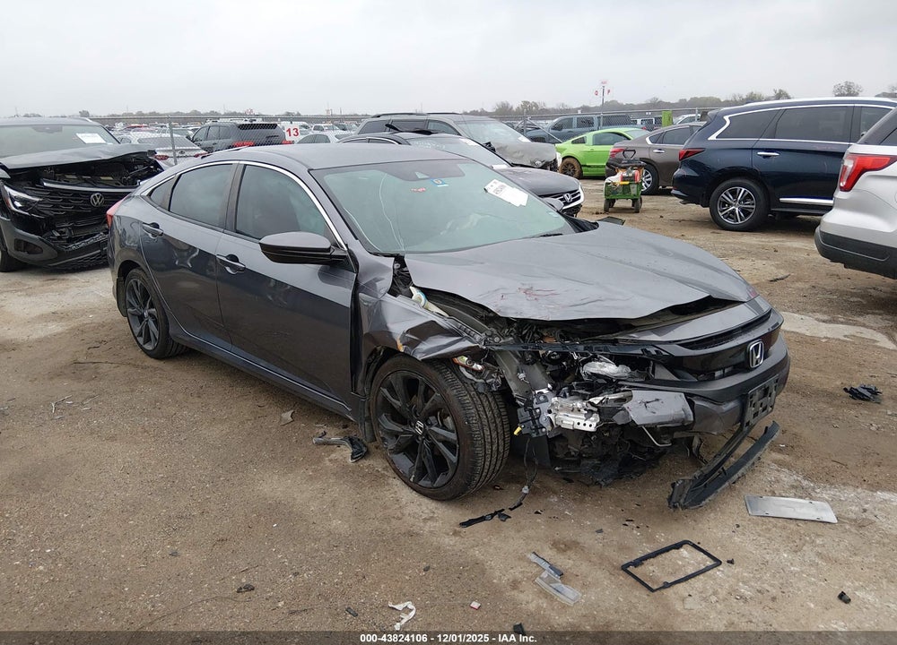 2019 HONDA CIVIC LX VIN: 19XFC2F65KE041856