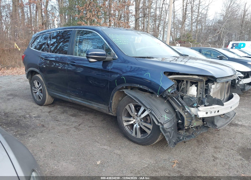 2017 HONDA PILOT EX-L VIN: 5FNYF6H59HB027540