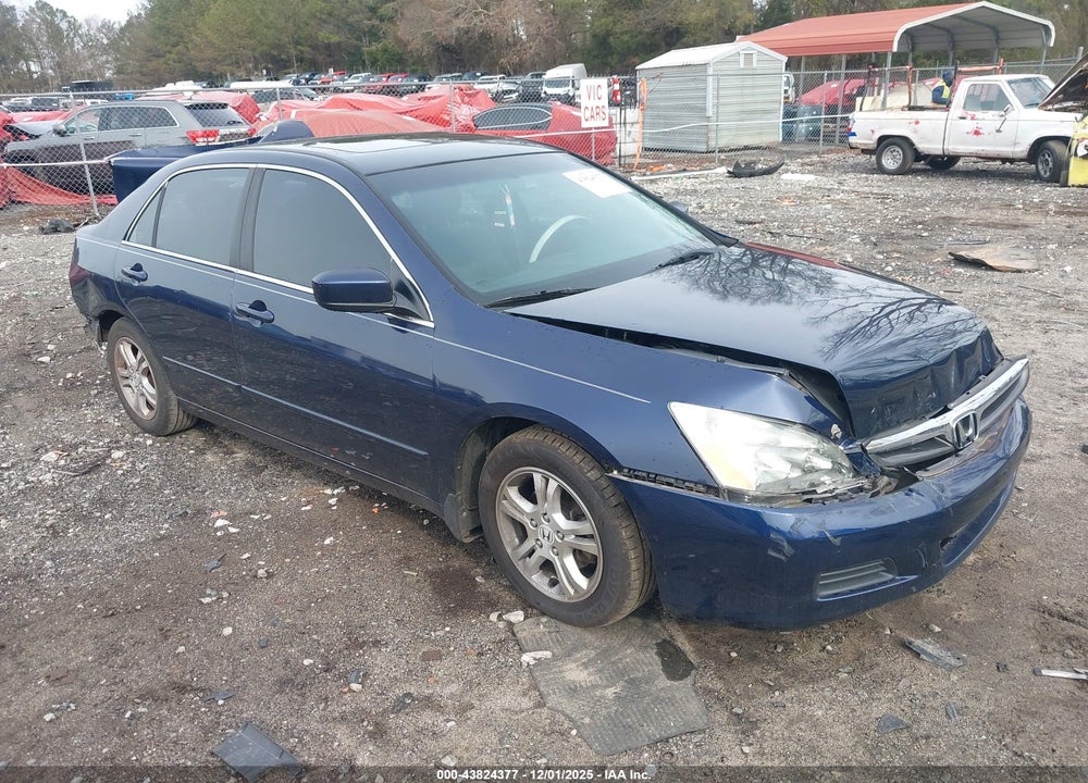 2007 HONDA ACCORD 2.4 EX VIN: 1HGCM56737A205353