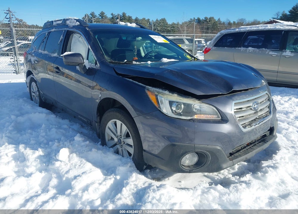 2016 SUBARU OUTBACK 2.5I PREMIUM VIN: 4S4BSACC1G3208181