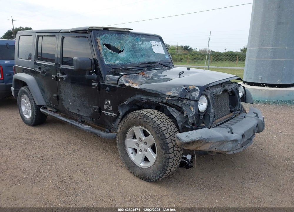 2008 JEEP WRANGLER UNLIMITED X VIN: 1J4GA39198L646795