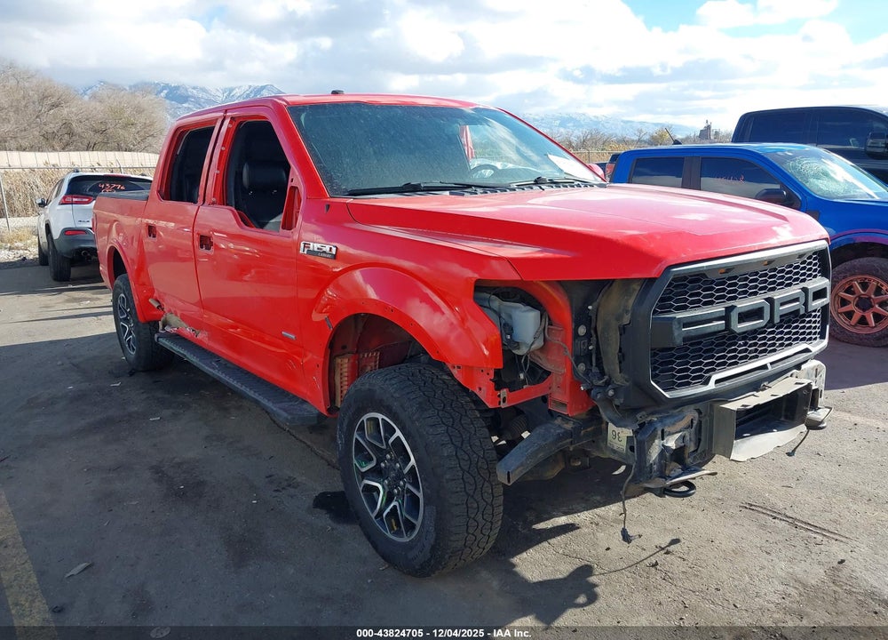 2016 FORD F-150 LARIAT VIN: 1FTEW1EG6GKE14818