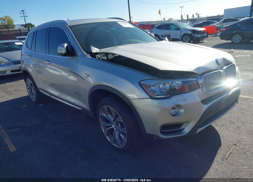 2017 BMW X3 SDRIVE28I VIN: 5UXWZ7C30H0X39796