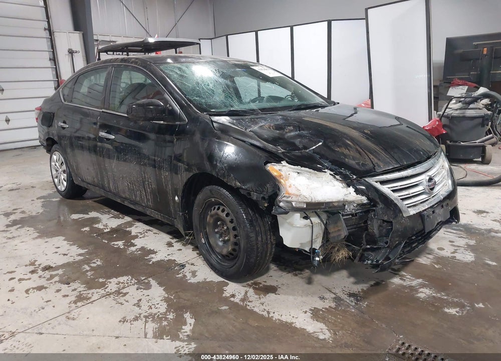 2015 NISSAN SENTRA S VIN: 3N1AB7AP9FY328005
