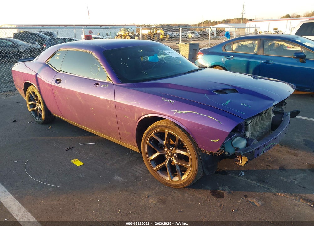 2019 DODGE CHALLENGER SXT VIN: 2C3CDZAG5KH617611