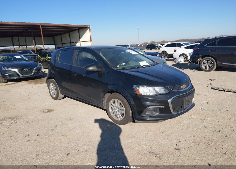 2020 CHEVROLET SONIC FWD  1FL 5-DOOR VIN: 1G1JG6SB2L4118994