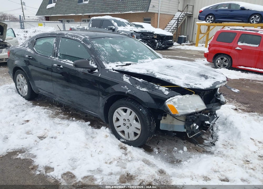 2013 DODGE AVENGER SE VIN: 1C3CDZABXDN753568