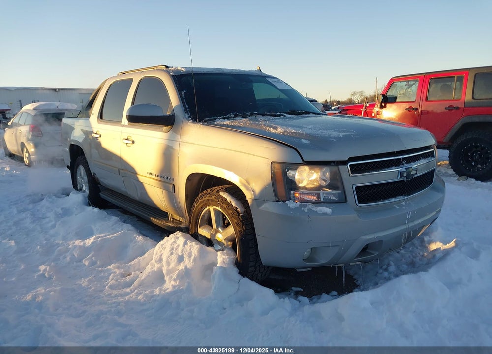 2007 CHEVROLET AVALANCHE 1500 LT VIN: 3GNFK12307G280632