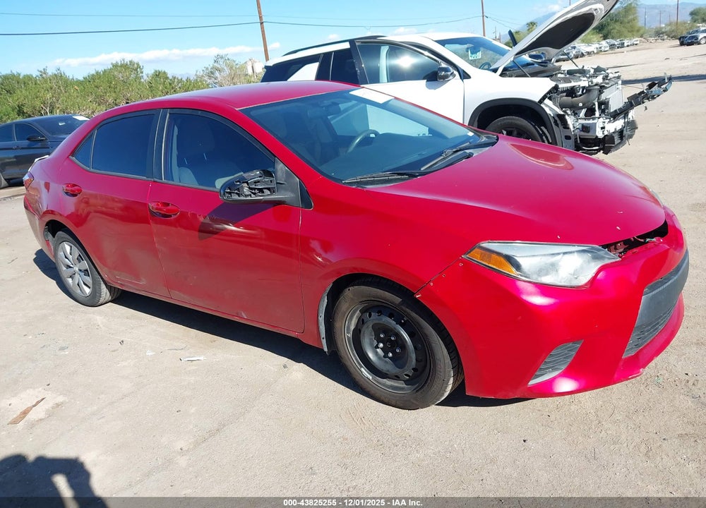 2014 TOYOTA COROLLA LE VIN: 5YFBURHE1EP010468