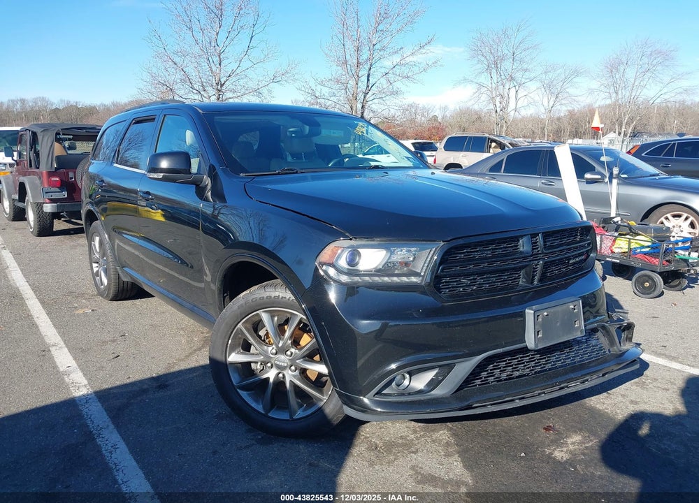 2017 DODGE DURANGO GT AWD VIN: 1C4RDJDGXHC643846