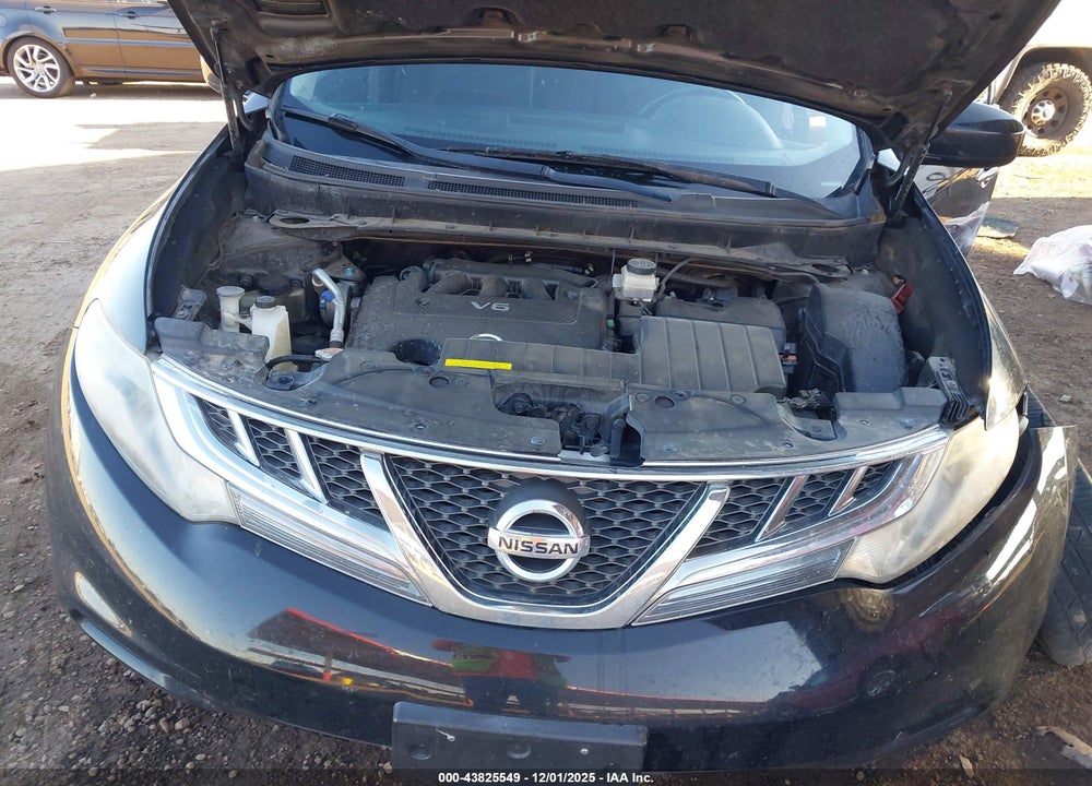 2012 NISSAN MURANO SL VIN: JN8AZ1MUXCW122111