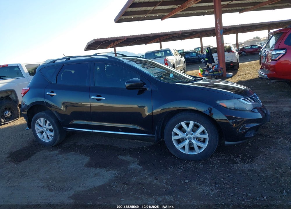 2012 NISSAN MURANO SL VIN: JN8AZ1MUXCW122111