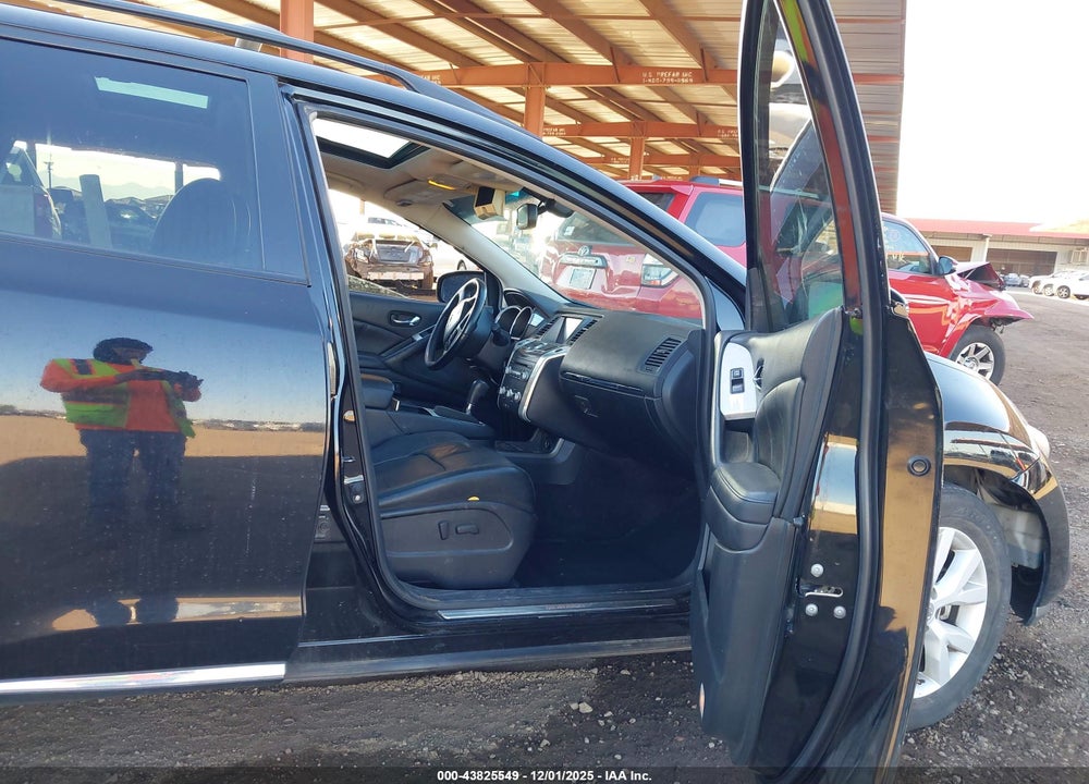 2012 NISSAN MURANO SL VIN: JN8AZ1MUXCW122111