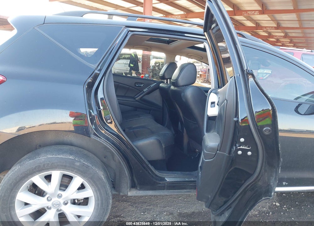 2012 NISSAN MURANO SL VIN: JN8AZ1MUXCW122111