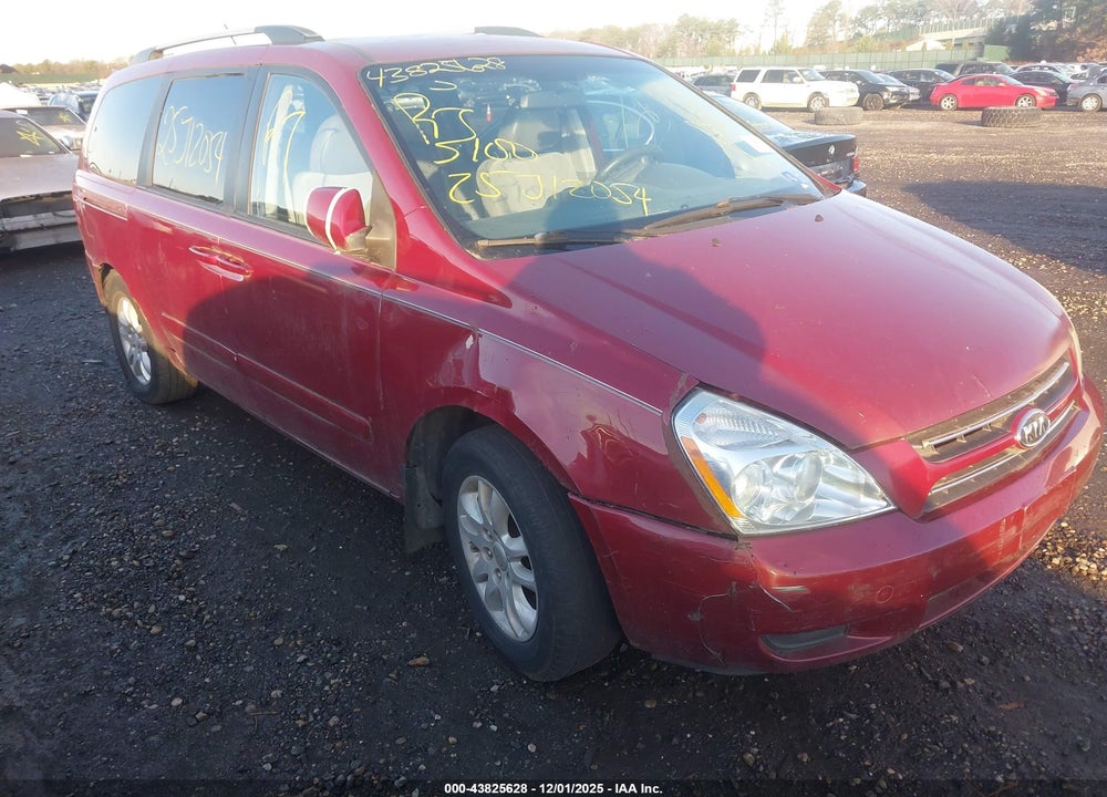 2012 KIA SEDONA LX VIN: KNDMG4C75C6420237