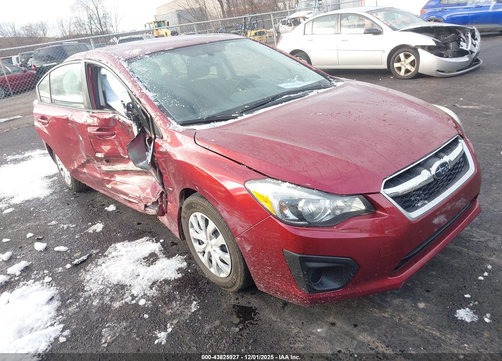 2014 SUBARU IMPREZA 2.0I VIN: JF1GJAA66EH012513