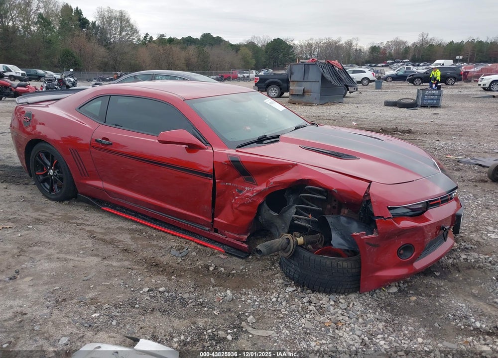 2015 CHEVROLET CAMARO 2LS VIN: 2G1FB1E36F9143698