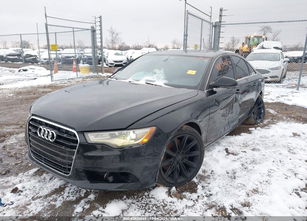 2014 AUDI A6 2.0T PREMIUM VIN: WAUFFAFC8EN137503
