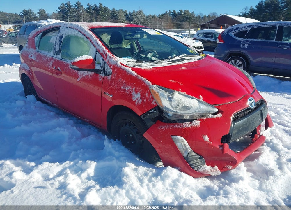 2016 TOYOTA PRIUS C TWO VIN: JTDKDTB35G1132858