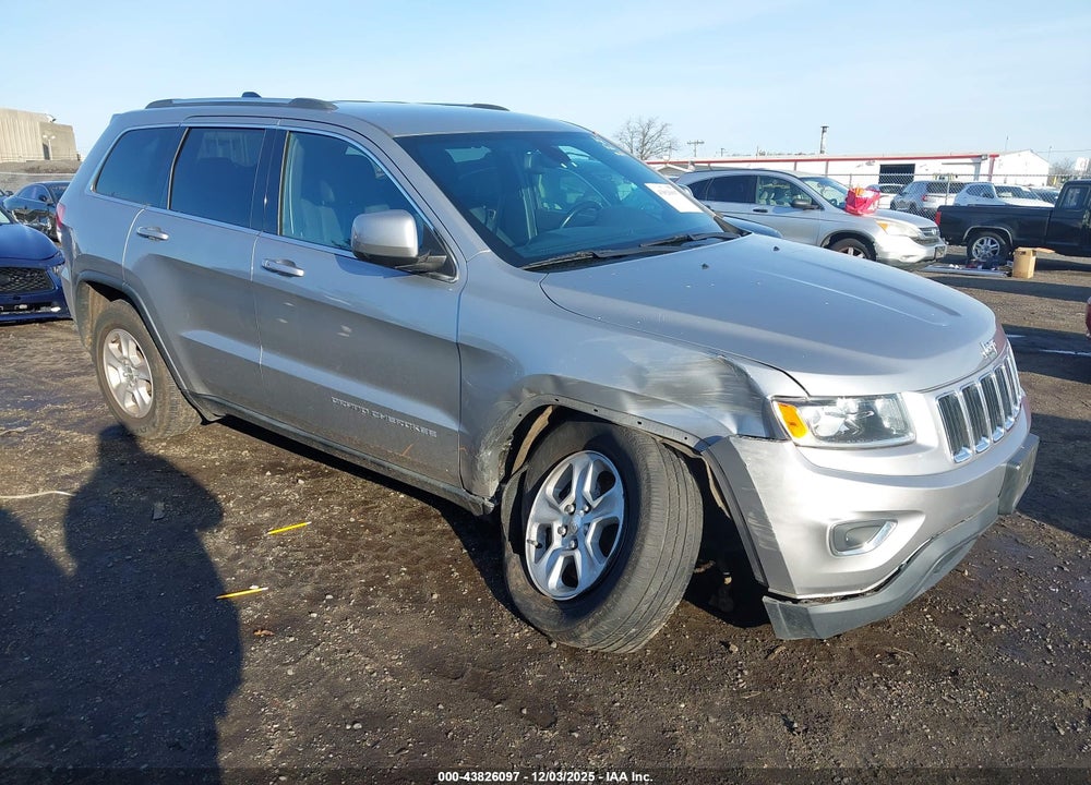 2014 JEEP GRAND CHEROKEE LAREDO VIN: 1C4RJFAG7EC568187