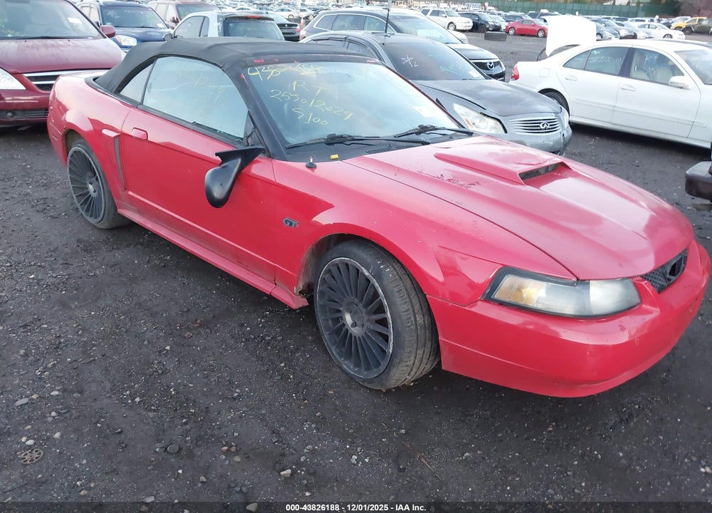 2003 FORD MUSTANG GT VIN: 1FAFP45X53F414305