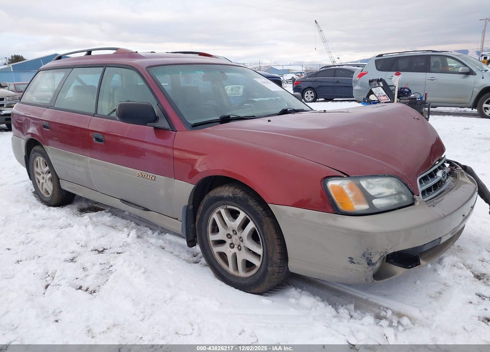 2003 SUBARU OUTBACK VIN: 4S3BH675X37602051