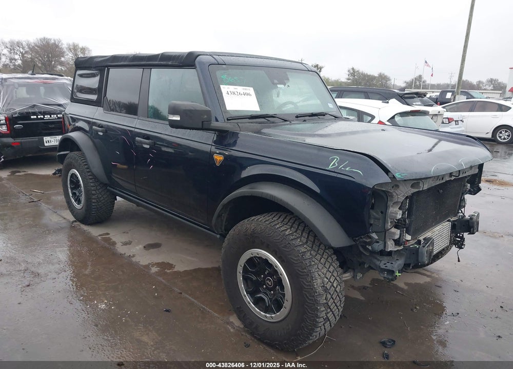 2021 FORD BRONCO BADLANDS VIN: 1FMEE5DP6MLA93411