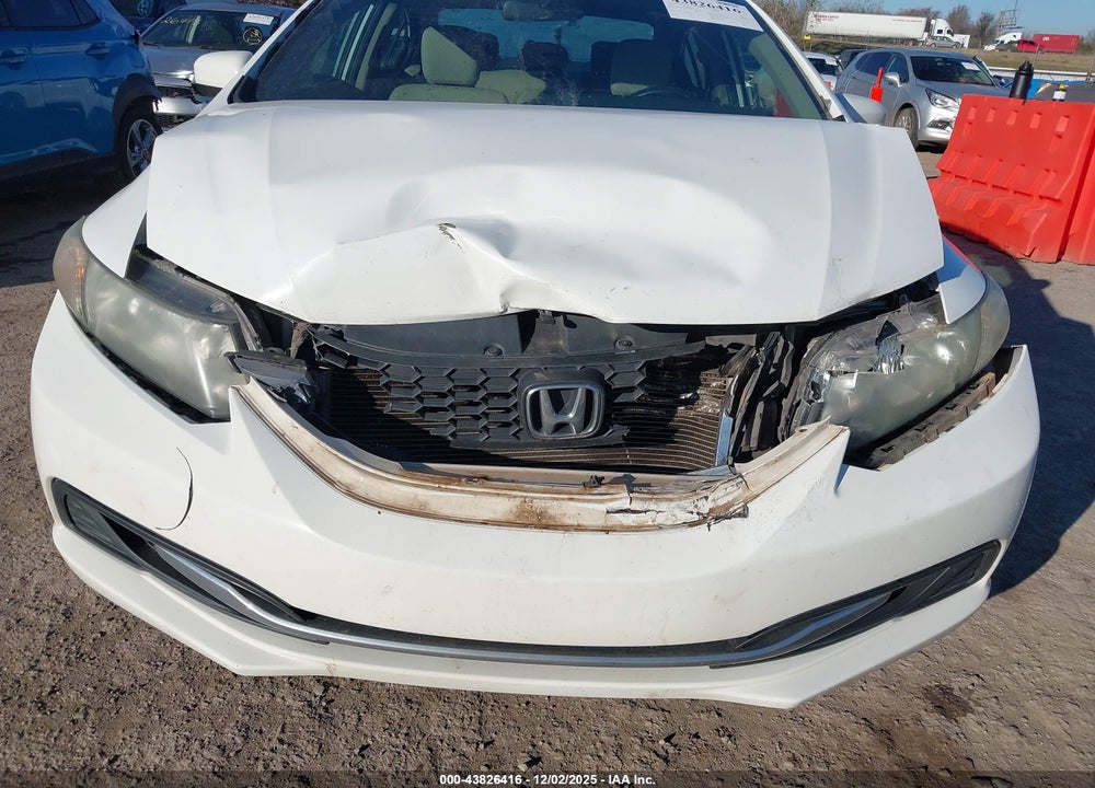 2014 HONDA CIVIC LX VIN: 19XFB2F59EE041664