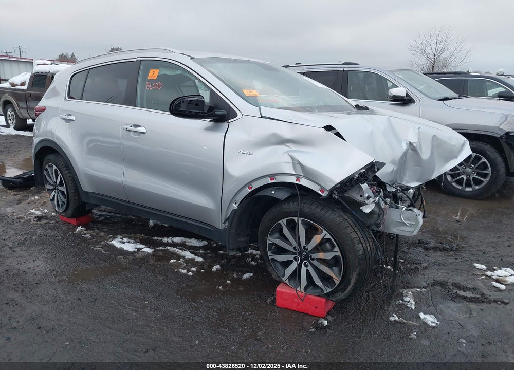 2017 KIA SPORTAGE EX VIN: KNDPNCAC0H7289815