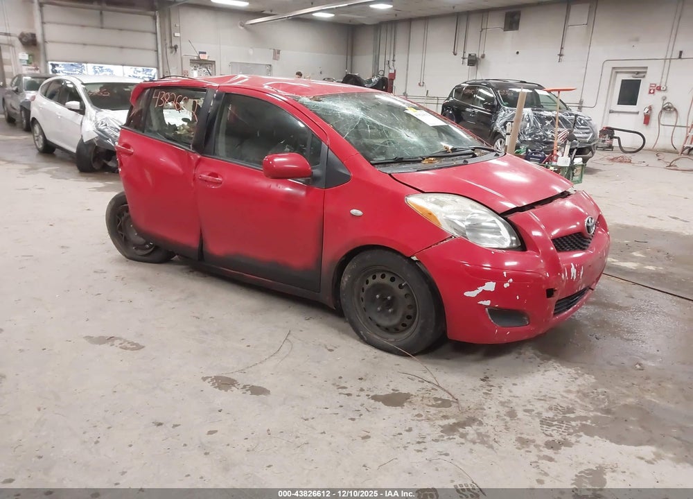 2010 TOYOTA YARIS VIN: JTDKT4K38A5282911