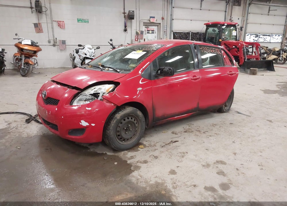 2010 TOYOTA YARIS VIN: JTDKT4K38A5282911