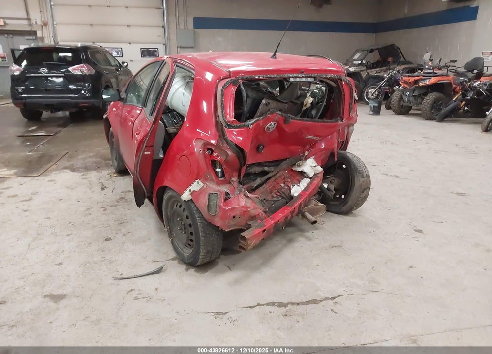 2010 TOYOTA YARIS VIN: JTDKT4K38A5282911