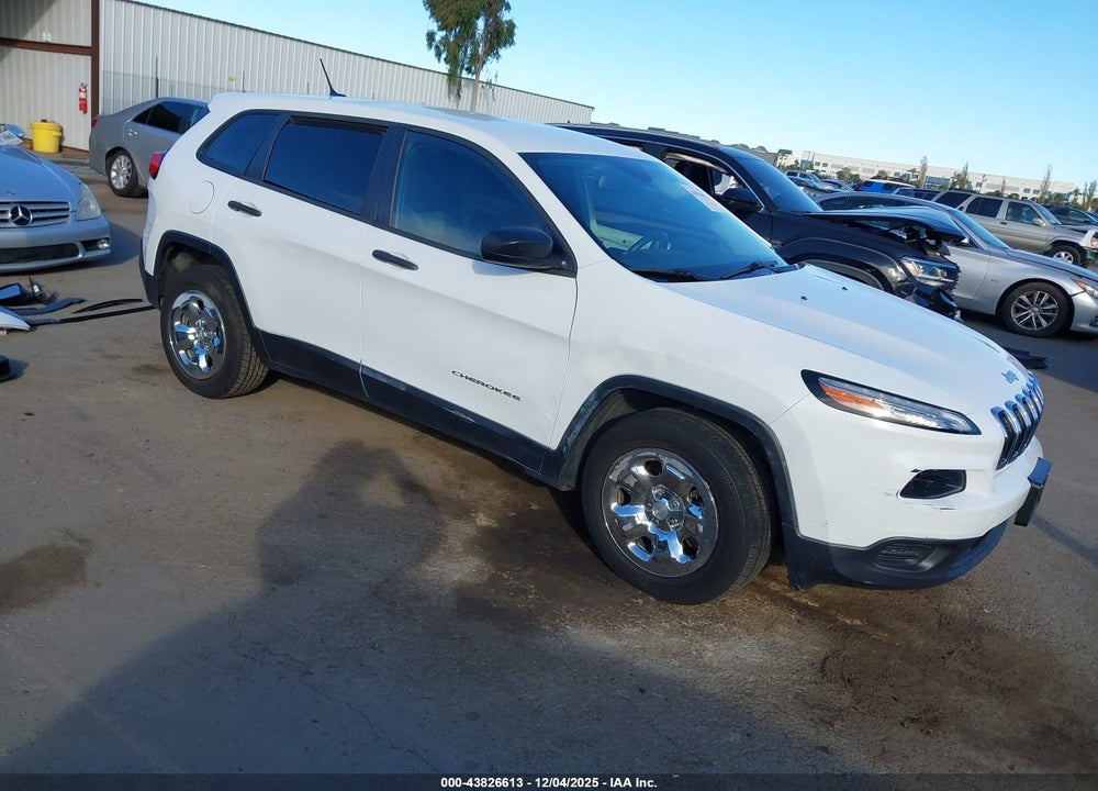 2015 JEEP CHEROKEE SPORT VIN: 1C4PJMAB4FW533039
