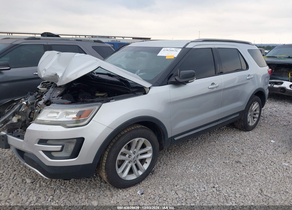 2017 FORD EXPLORER XLT VIN: 1FM5K7D86HGA69136