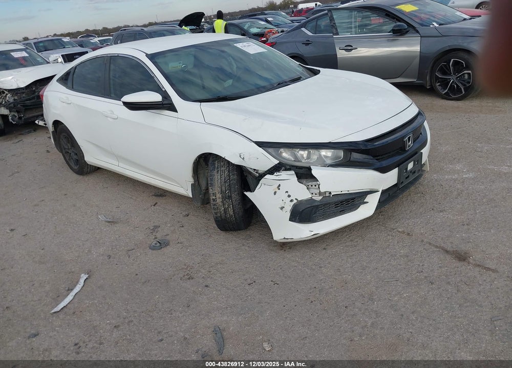 2017 HONDA CIVIC LX VIN: 19XFC2F5XHE057843