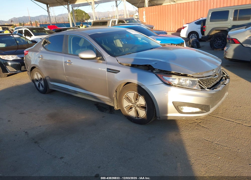 2013 KIA OPTIMA HYBRID LX VIN: KNAGM4AD1D5048124