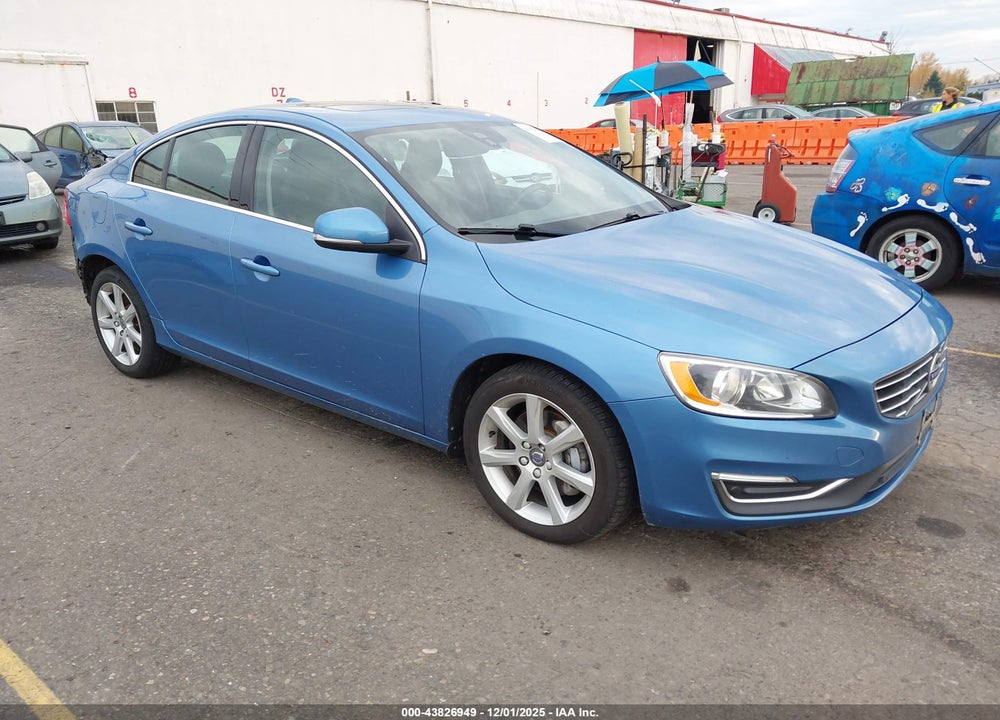 2016 VOLVO S60 T5 PREMIER VIN: YV1612TK8G1398119