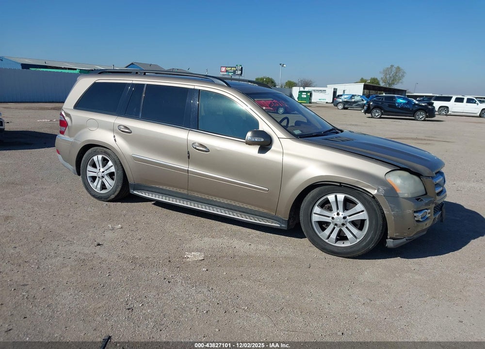 2008 MERCEDES-BENZ GL 450 4MATIC VIN: 4JGBF71EX8A309468
