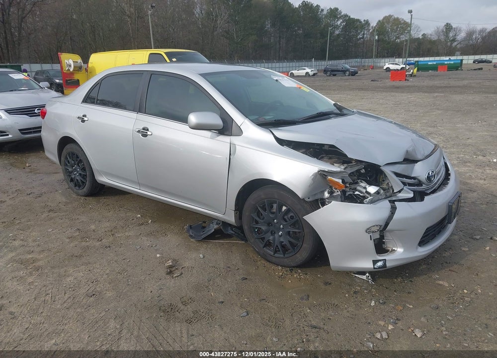 2013 TOYOTA COROLLA LE VIN: 2T1BU4EE1DC967267