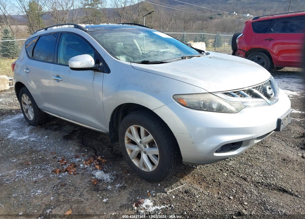2011 NISSAN MURANO SL VIN: JN8AZ1MWXBW161233
