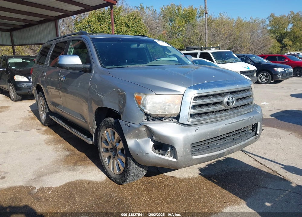 2008 TOYOTA SEQUOIA PLATINUM 5.7L V8 VIN: 5TDBY67A58S014293