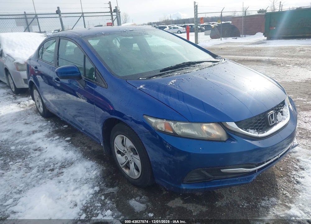2015 HONDA CIVIC LX VIN: 19XFB2F55FE009649