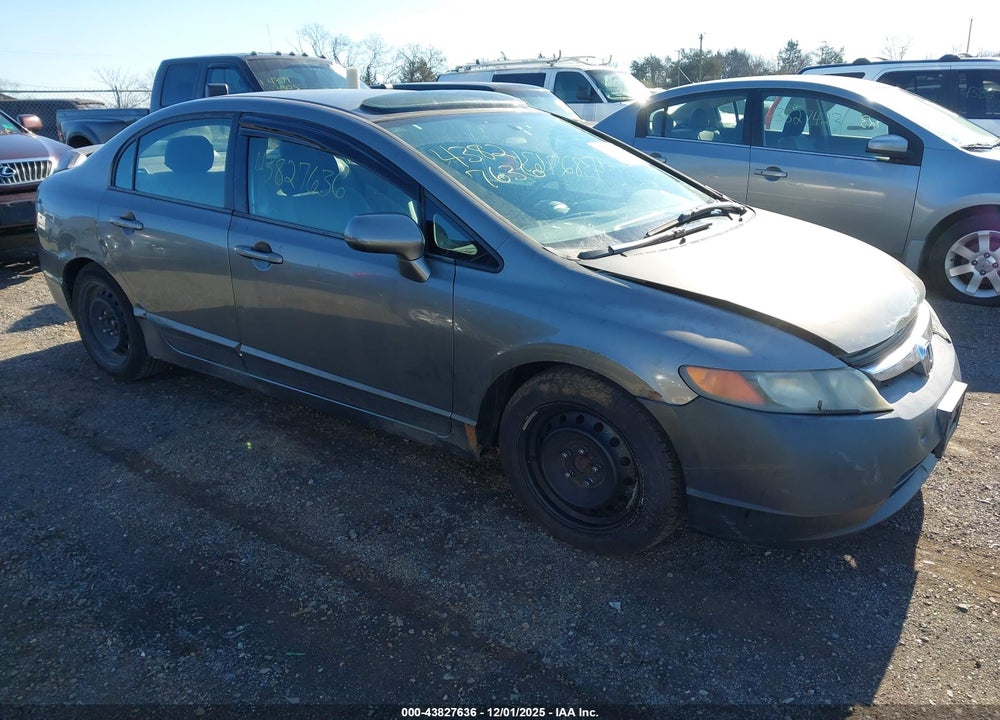 2006 HONDA CIVIC LX VIN: 1HGFA16536L019425