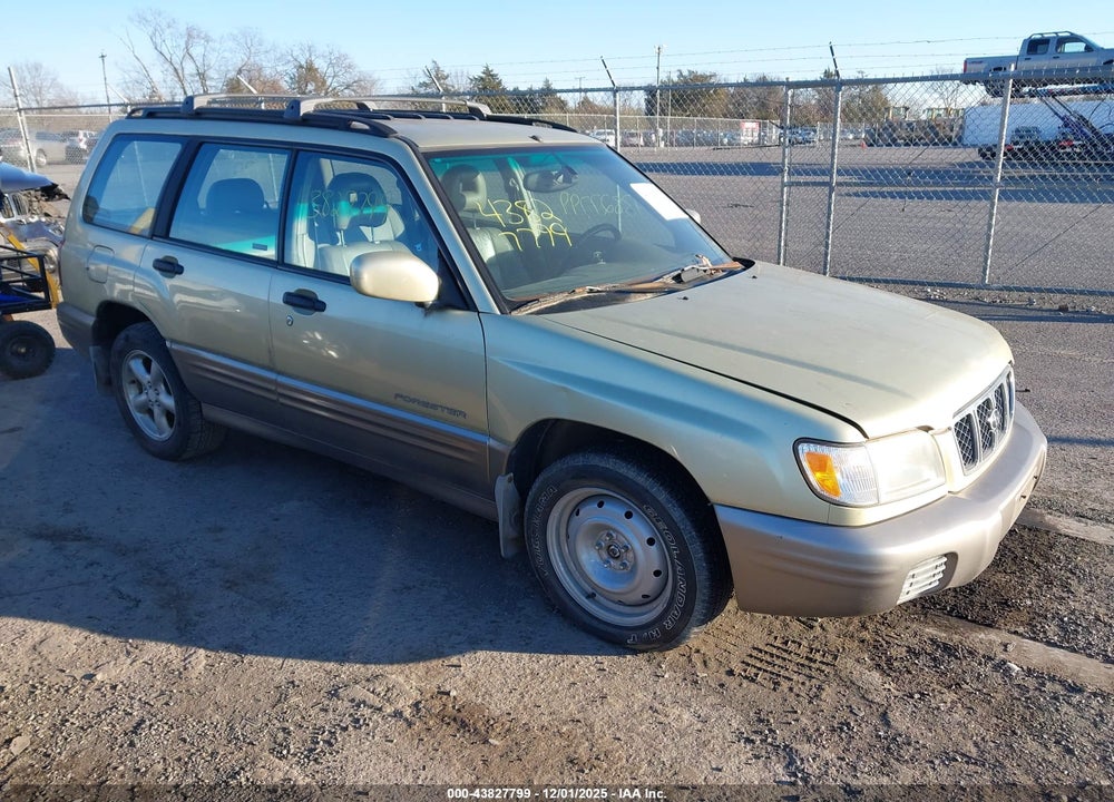 2002 SUBARU FORESTER S VIN: JF1SF65542H707224