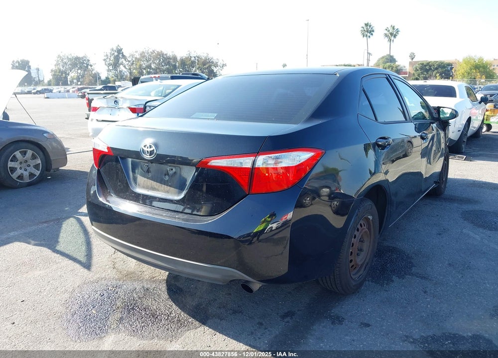 2014 TOYOTA COROLLA LE PLUS VIN: 5YFBURHE2EP071604