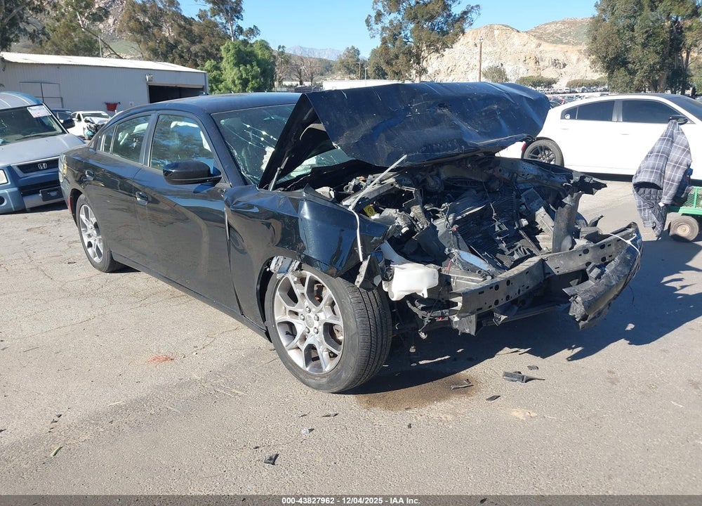 2016 DODGE CHARGER SXT VIN: 2C3CDXJG0GH147189