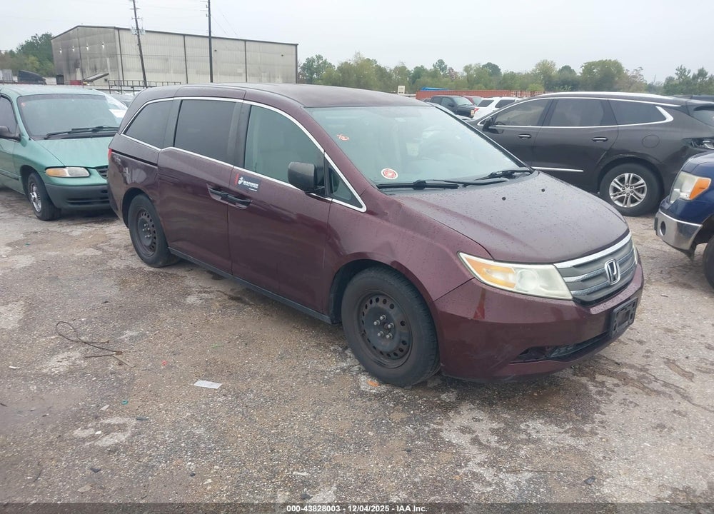 2013 HONDA ODYSSEY LX VIN: 5FNRL5H2XDB072834