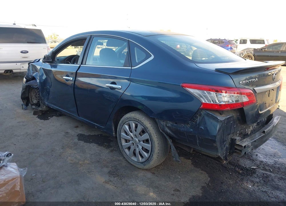 2014 NISSAN SENTRA SV VIN: 3N1AB7APXEY292209